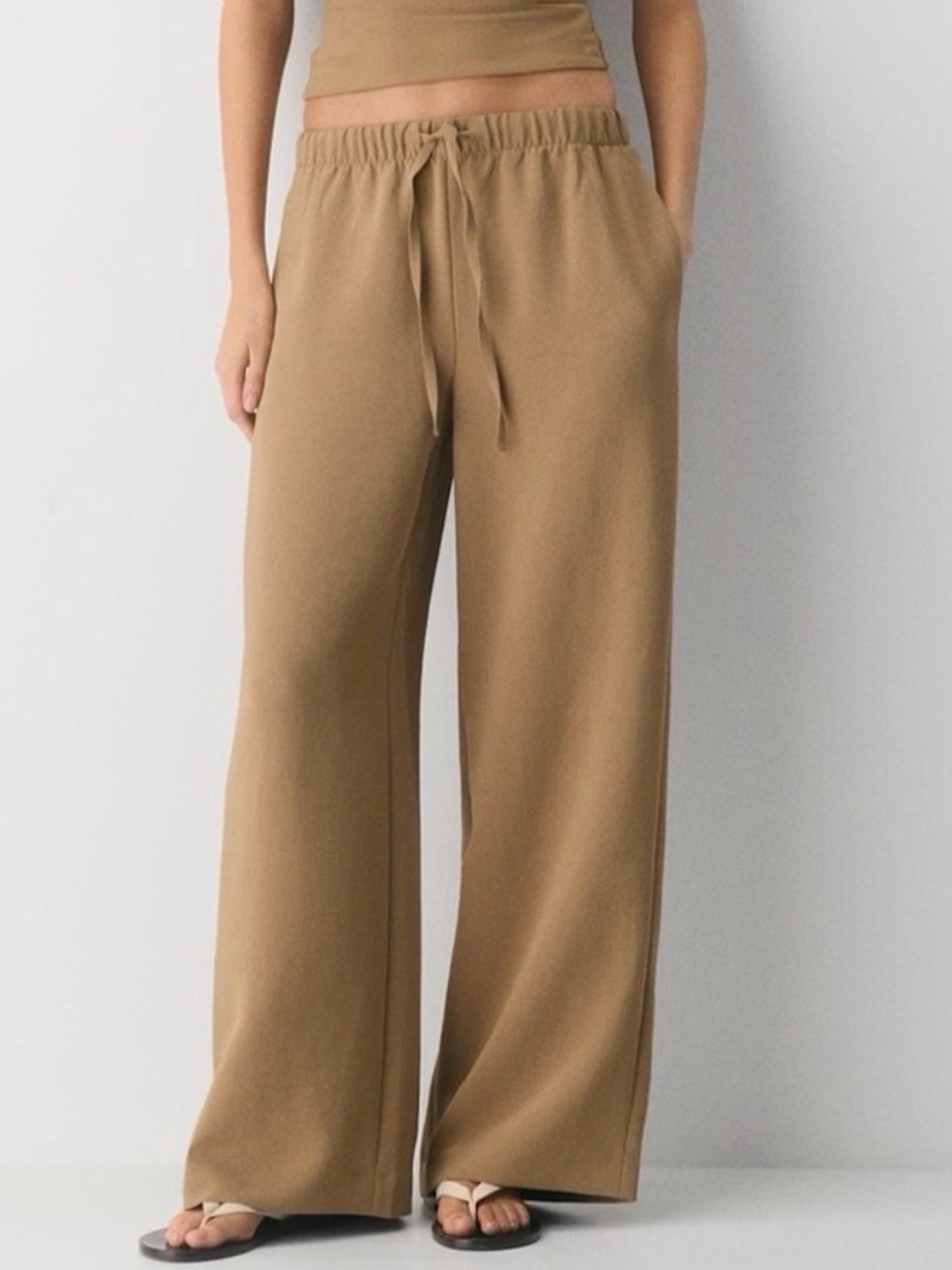 Aritzia Wilfred Lodge Pants XL Desert Sand